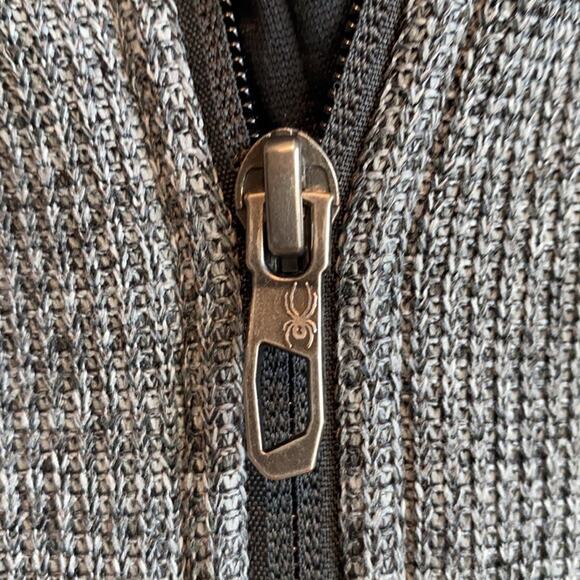 Spyder Men's Outbound Fleece-Jacket M Grey/black - Picture 4 of 13
